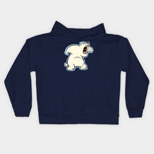 Polar Bear Roar Kids Hoodie